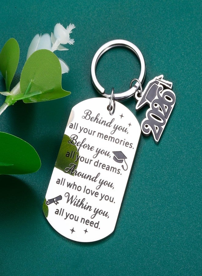 FOOZDEEVAAQ Graduation Gifts for Him Her 2026 Class of 2026 Graduation Gifts Bulk Senior 2026 Gift for Girls Boys Senior Night Seniorr Year Best Gift for High School College Grad Keychain for Women Men Christmas - Image 5